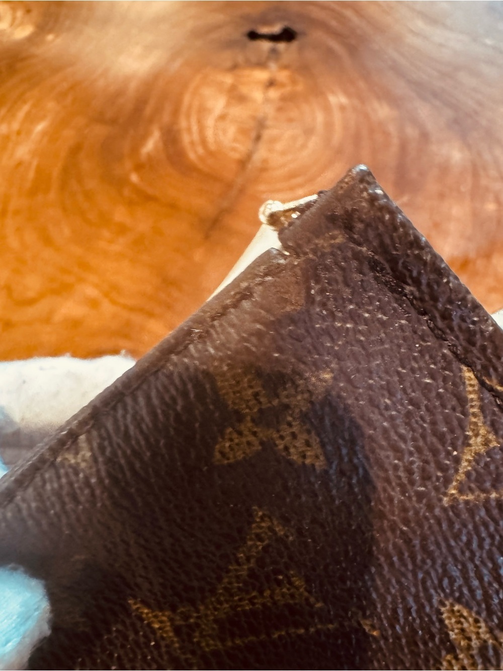 Louis Vuitton vintage monogram converted Crossbody pouchette purse - Picture 4 of 12
